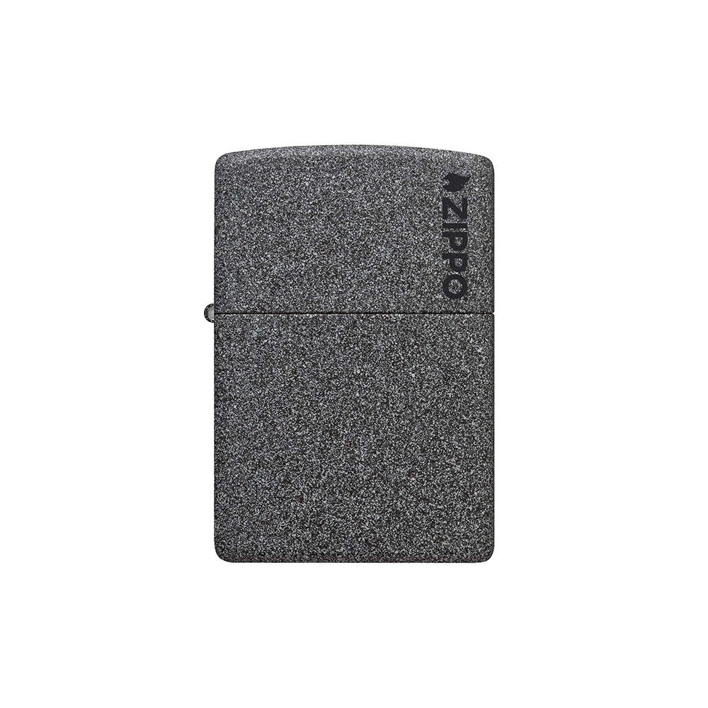 Zippo 211ZL Classic Iron Stone Zippo Logo