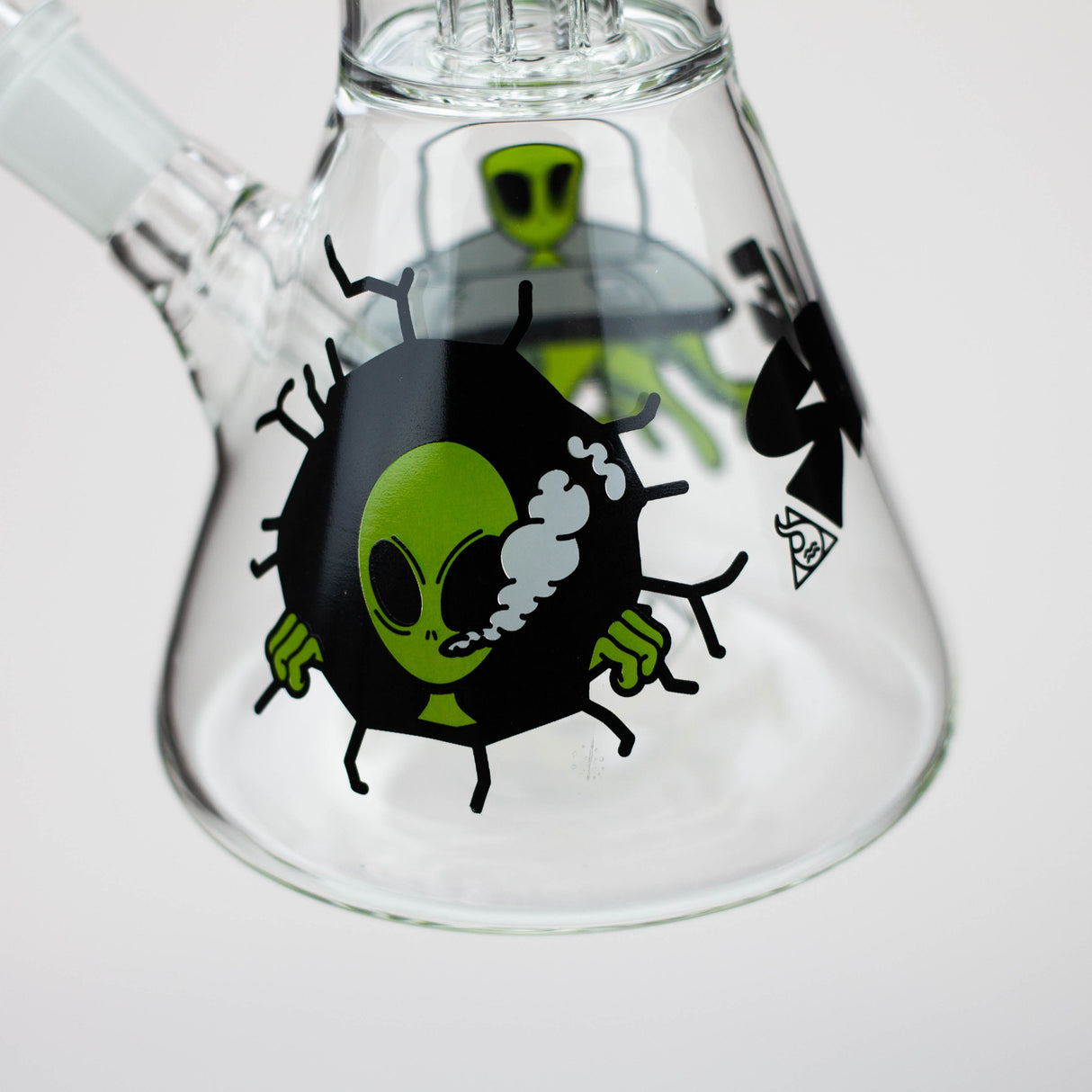 Glass Ice Bong Percolator Stickers