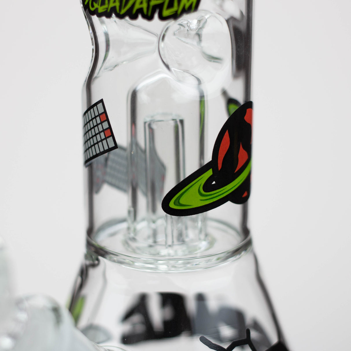 Glass Ice Bong Percolator Stickers