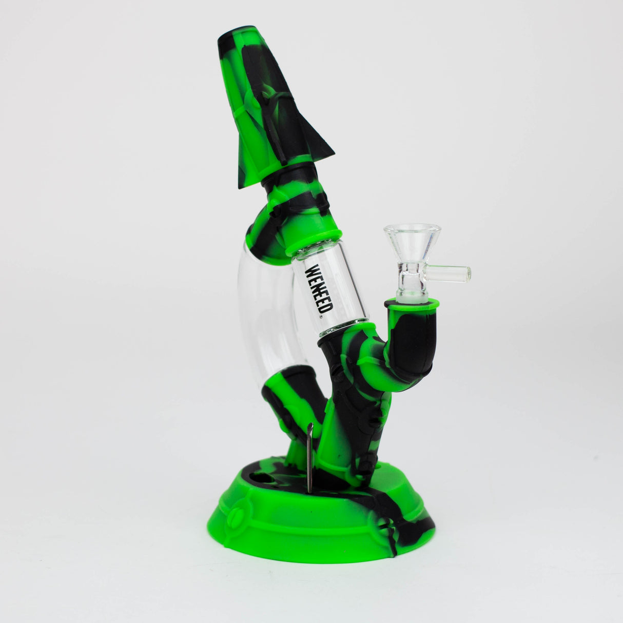 WENEED®- 8" D Lab Silicone bong Set