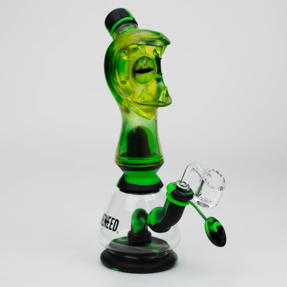 WENEED®- 9'' Leak Proof Monster Eyes Silicone Rig