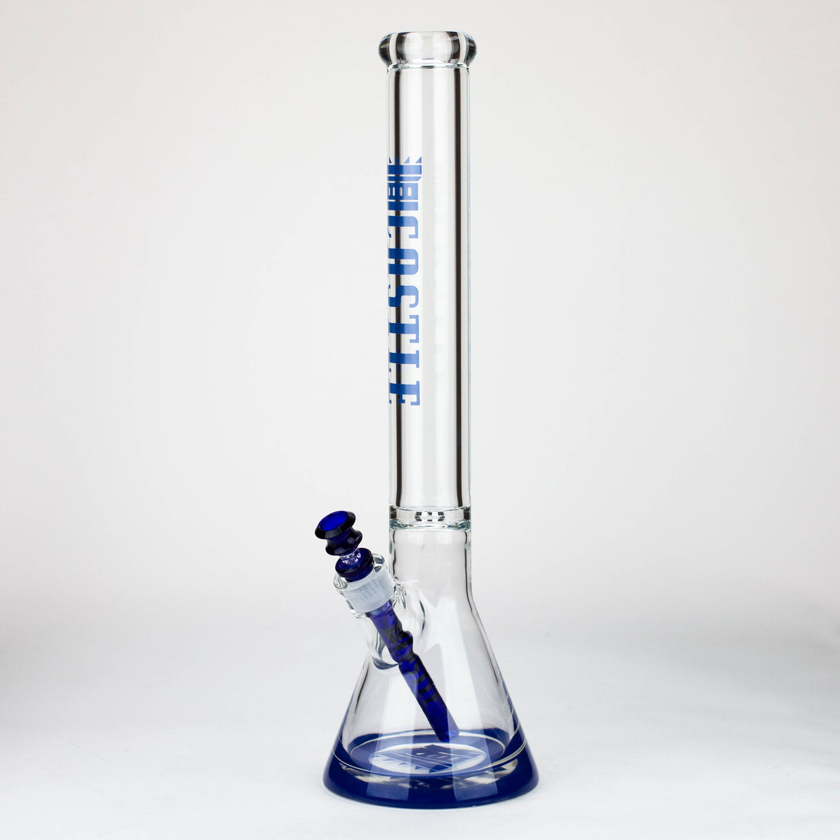 Castle Glassworks | 18" Beaker 9mm Glass bong – Color Logo