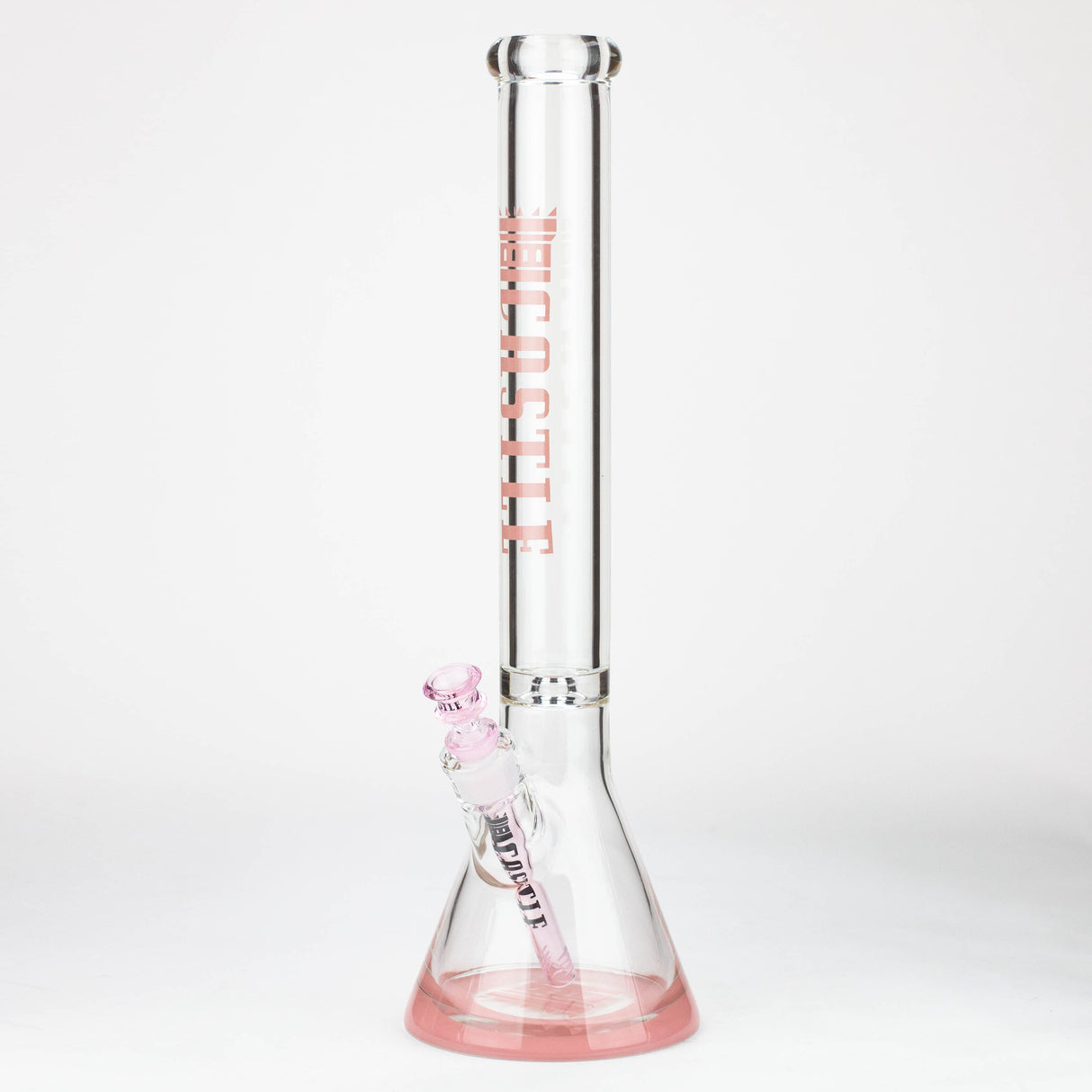 Castle Glassworks | 18" Beaker 9mm Glass bong – Color Logo