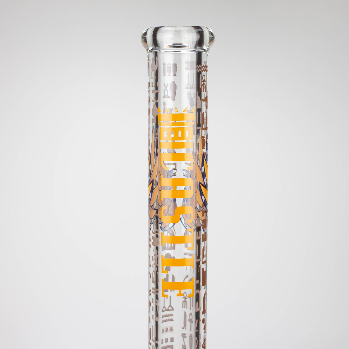 Castle Glassworks | 18" Anubis Beaker Bong