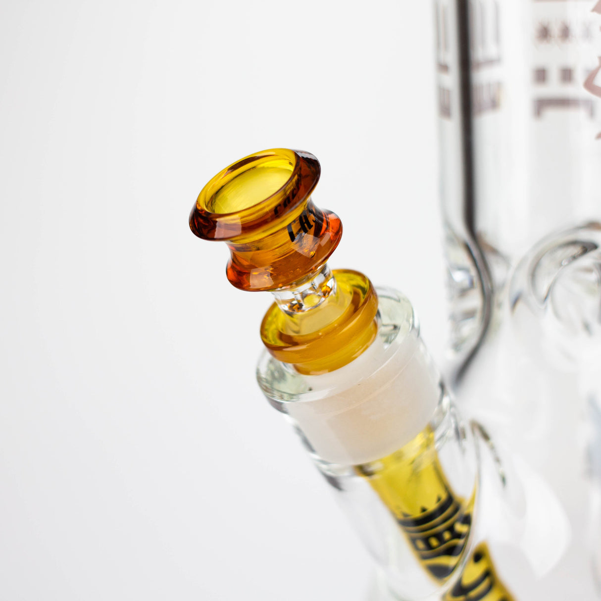 Castle Glassworks | 18" Anubis Beaker Bong