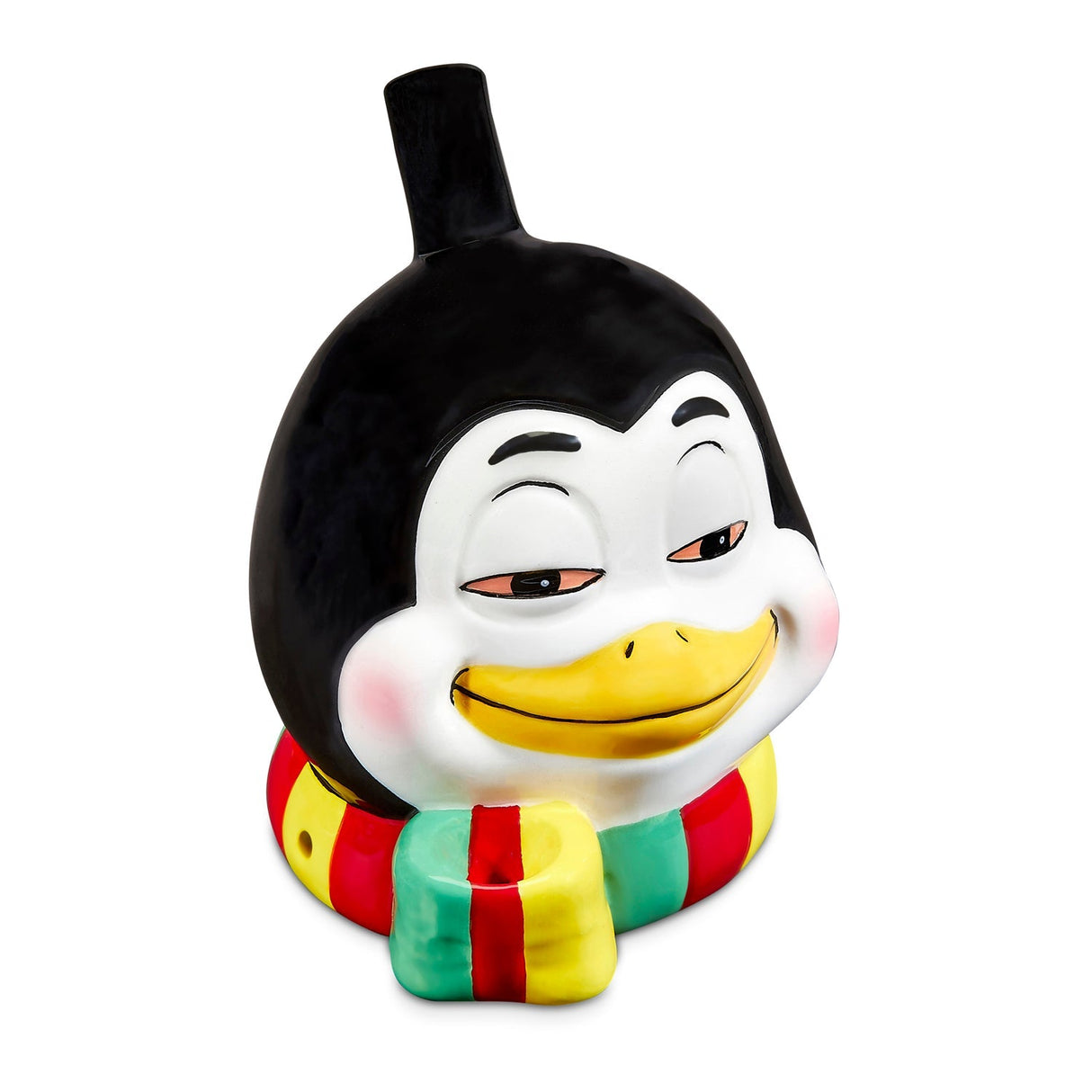 Ceramic Penguin Pipe