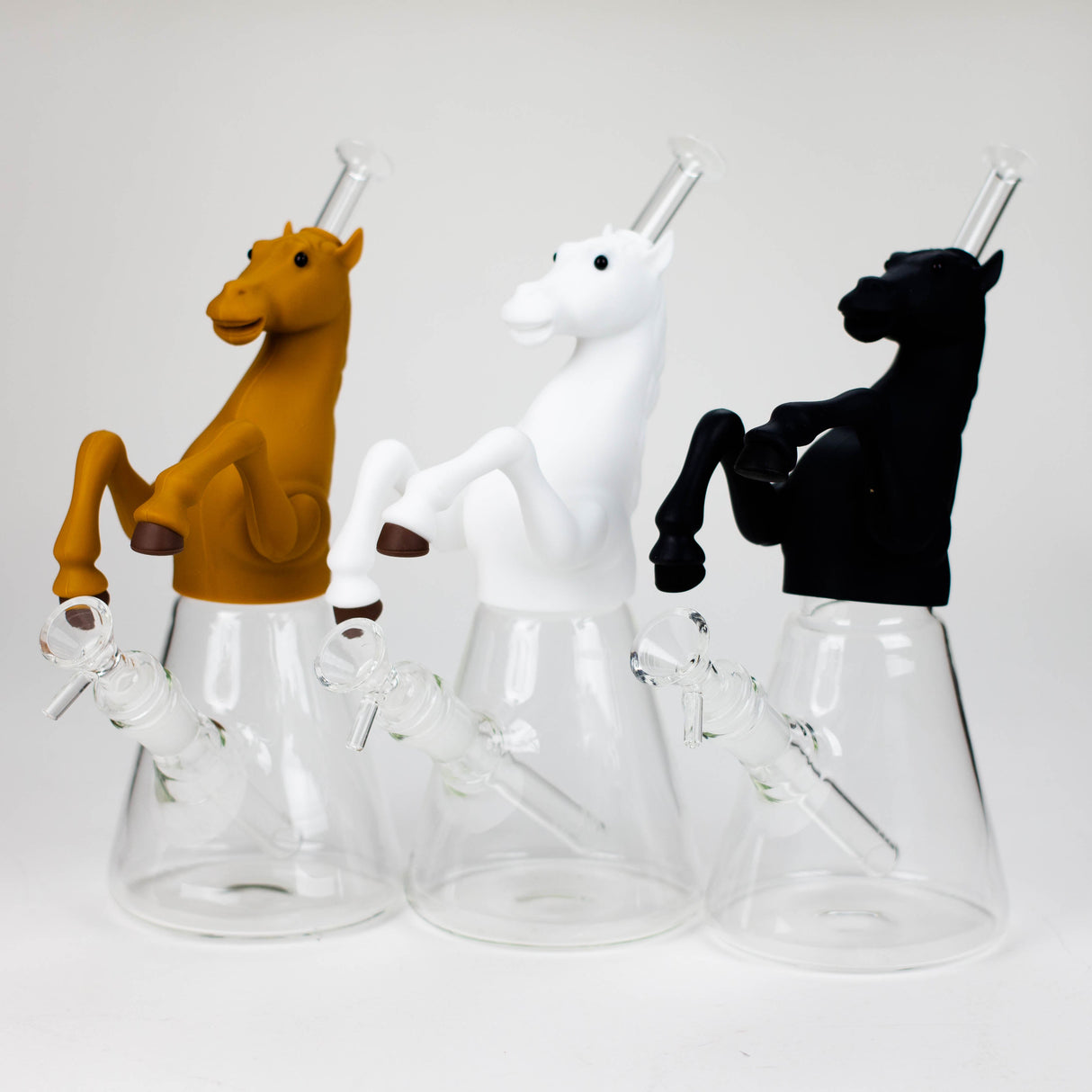 10.5" Wild Horse Silicone Bong with 14mm Bowl