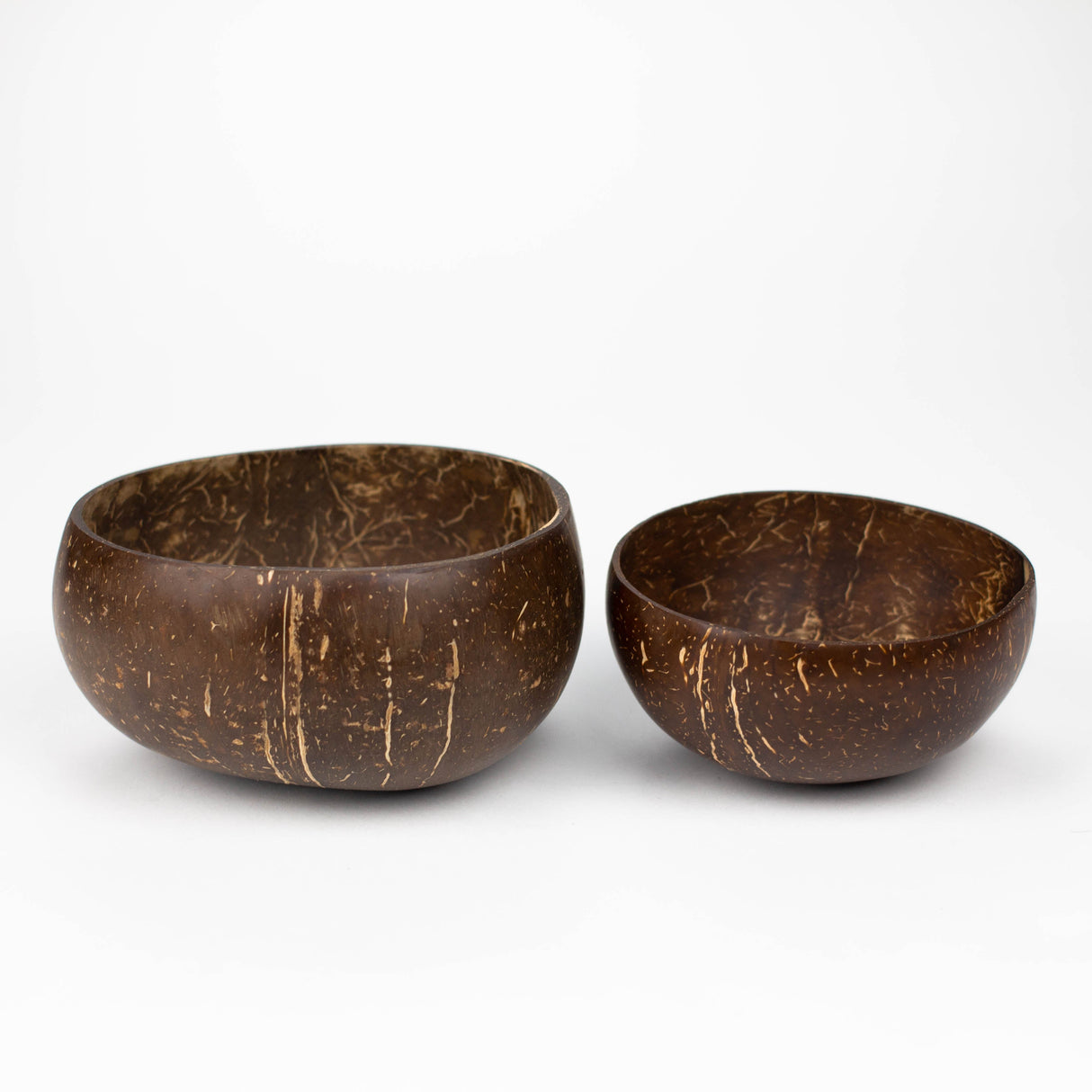 Organic Coconut shell "Don't Panic It's Organic" Mixing Bowls