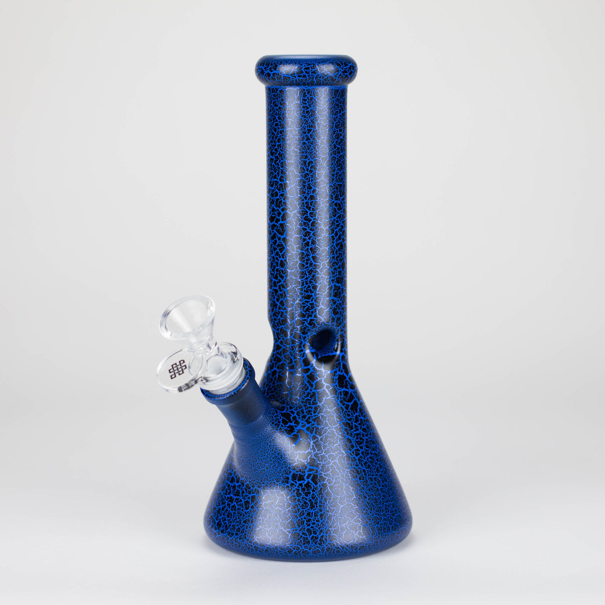 Karma | 9" Beaker Lightning Plated Glass Bong