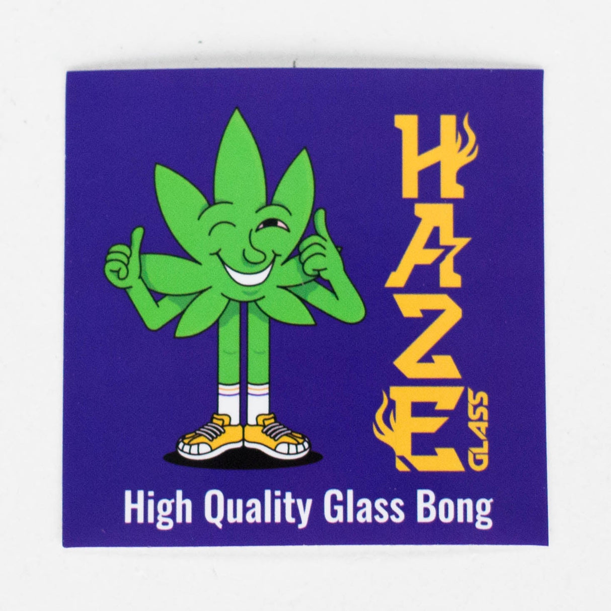 Haze | 7″ Skull Glass Bubbler – Charcoal Black (Mini-H)