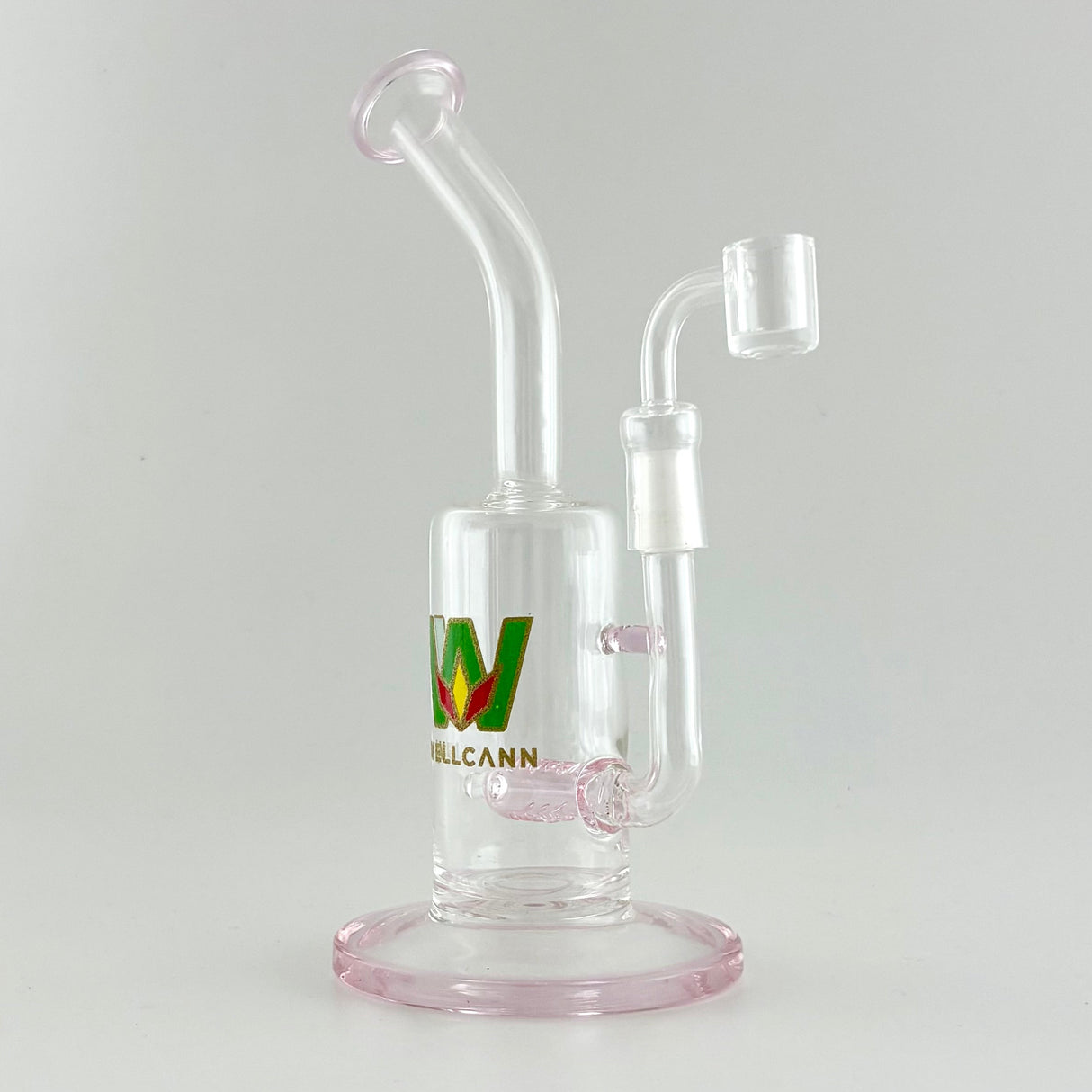 Wellcann | 9.5" Inline Rig with Quartz Banger