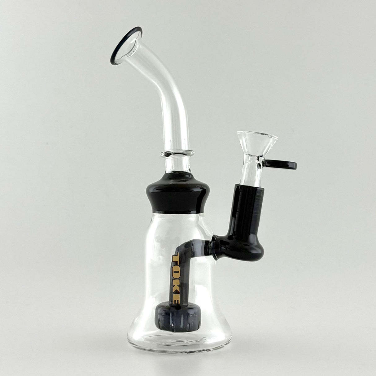 Toke | 8” Glass Dab Rig - Circ Perc