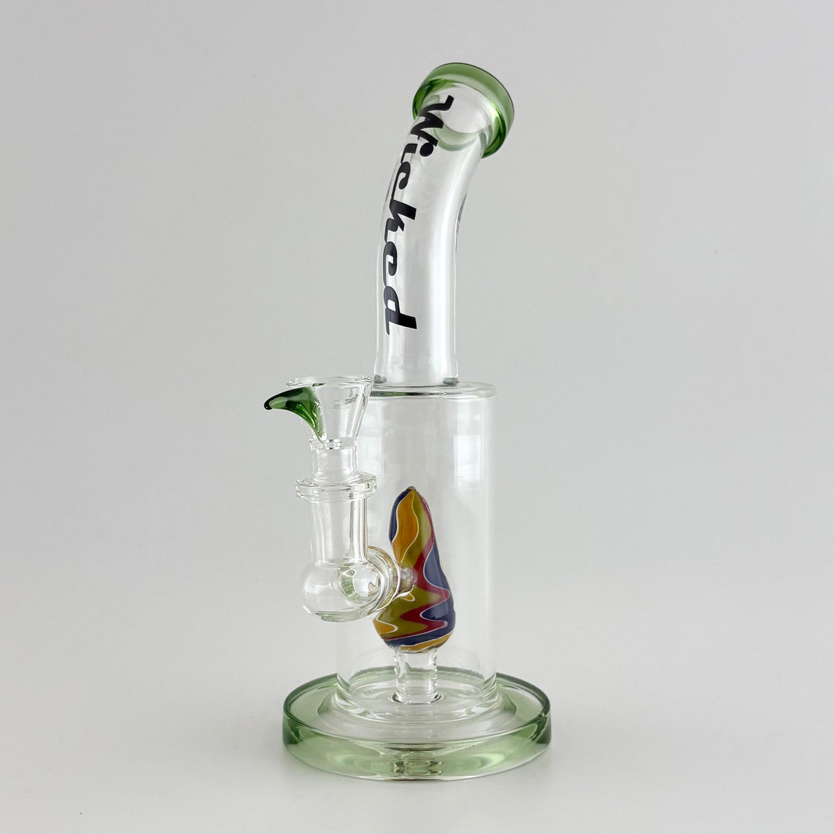 Wicked | 8" Wig-Wag Dome Perc Dab Rig