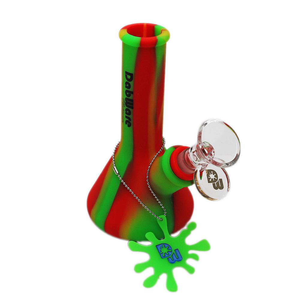 Dabware | 5" Platinum Beaker Silicone Bong