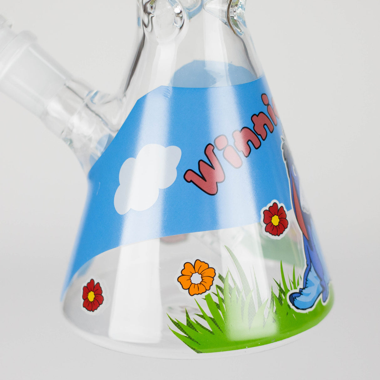 10" Cute Animals Design Beaker Glass Bong