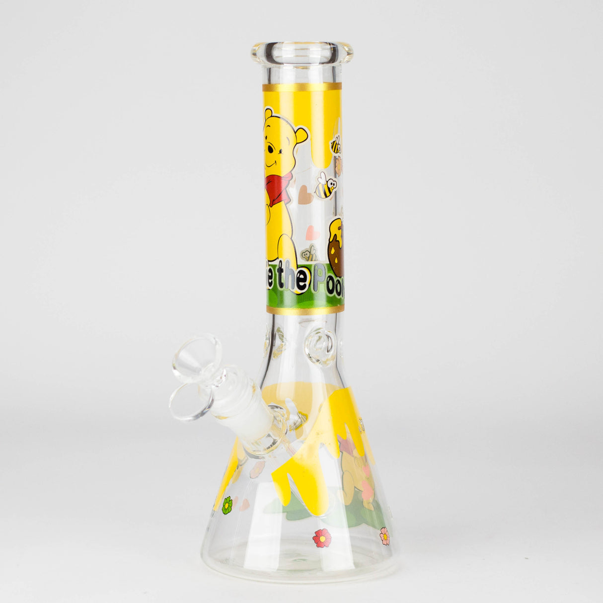 10" Cute Animals Design Beaker Glass Bong