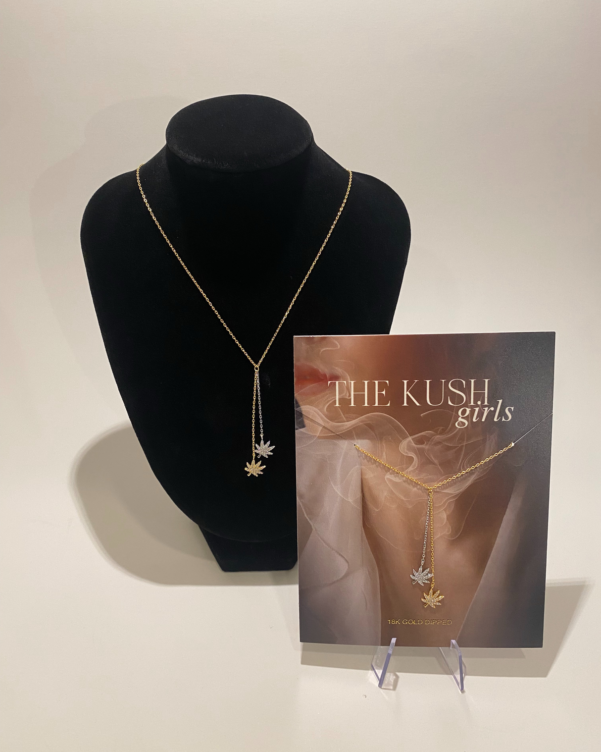 DROP DEAD CANNABIS NECKLACE