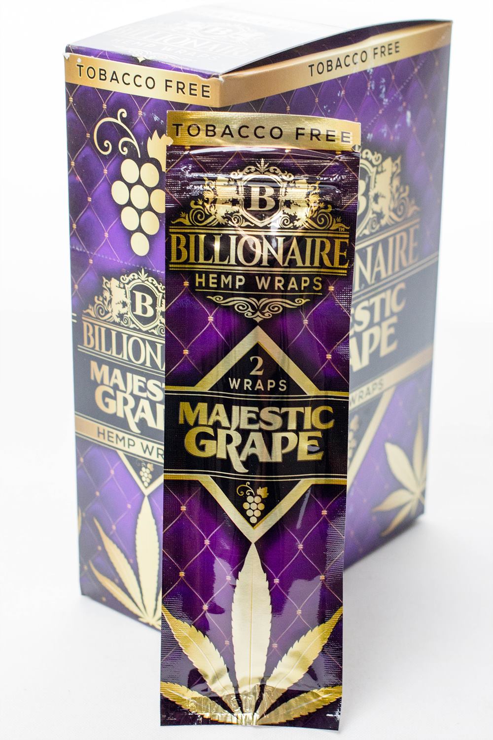 Billionaire Hemp Wraps display - 25 packs