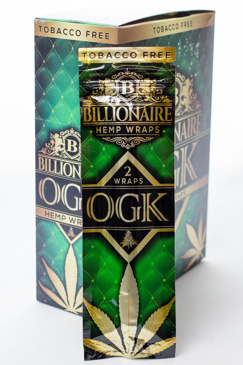 Billionaire Hemp Wraps display - 25 packs
