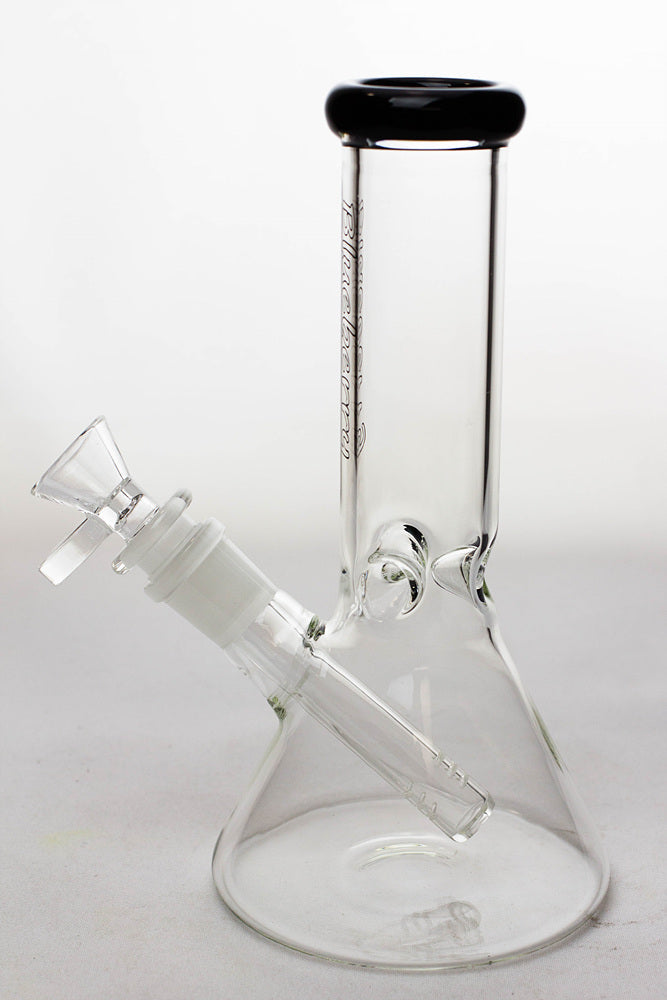 8" Blueberry glass beaker water bong ( N8040 )