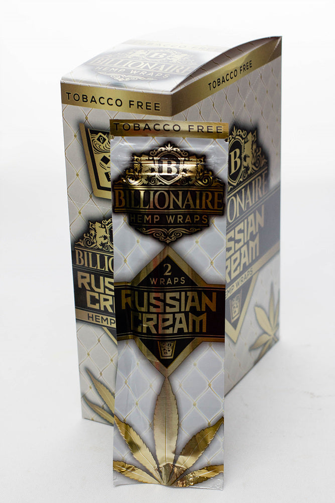 Billionaire Hemp Wraps display - 25 packs