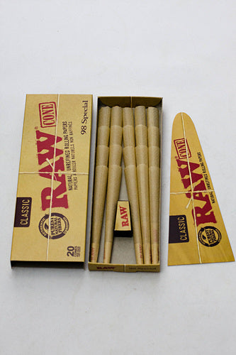 RAW Classic 98 Special Pre-Rolled Cones - 12 packs