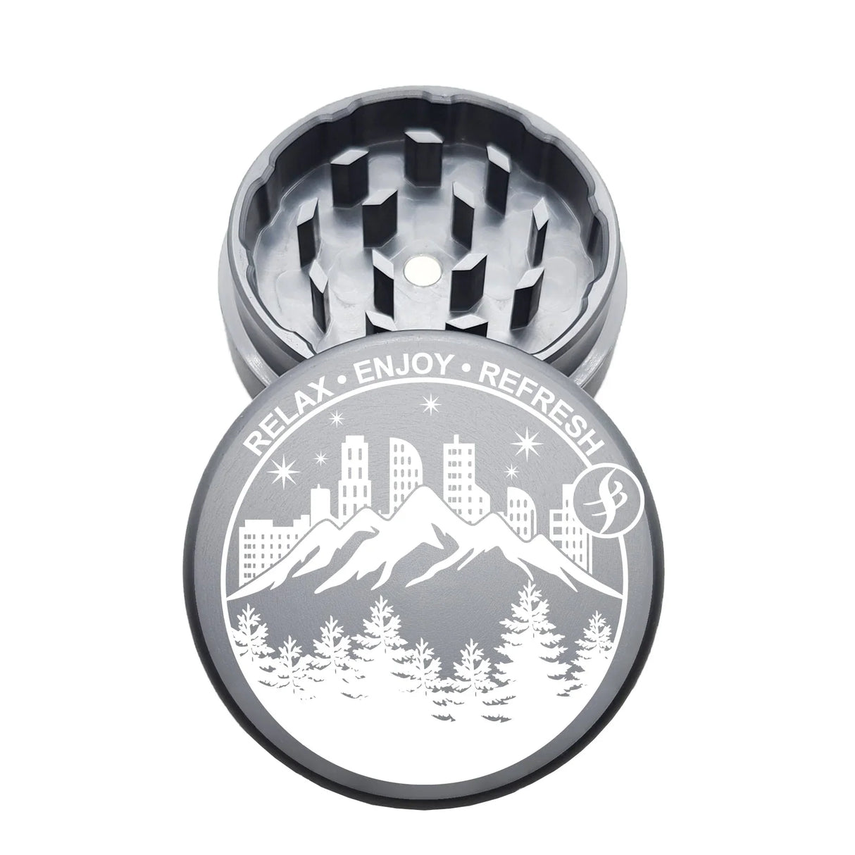 4SCORE®️ x Tahoe Grinder Co. USA made 2 PCS Herb Grinder - Limited Edition