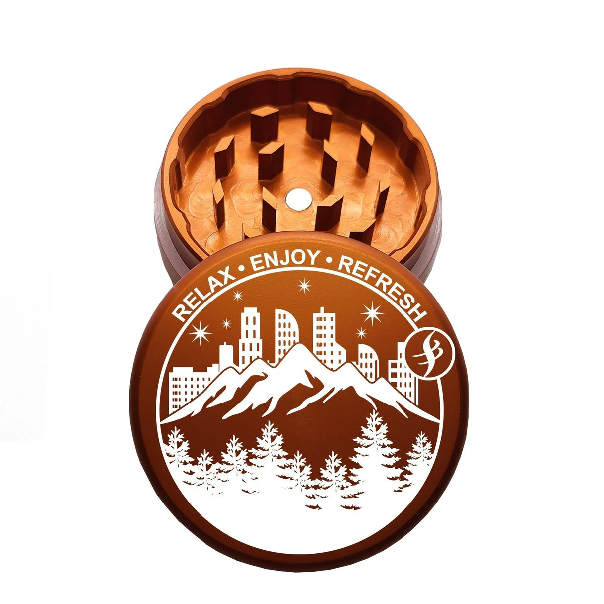 4SCORE®️ x Tahoe Grinder Co. USA made 2 PCS Herb Grinder - Limited Edition