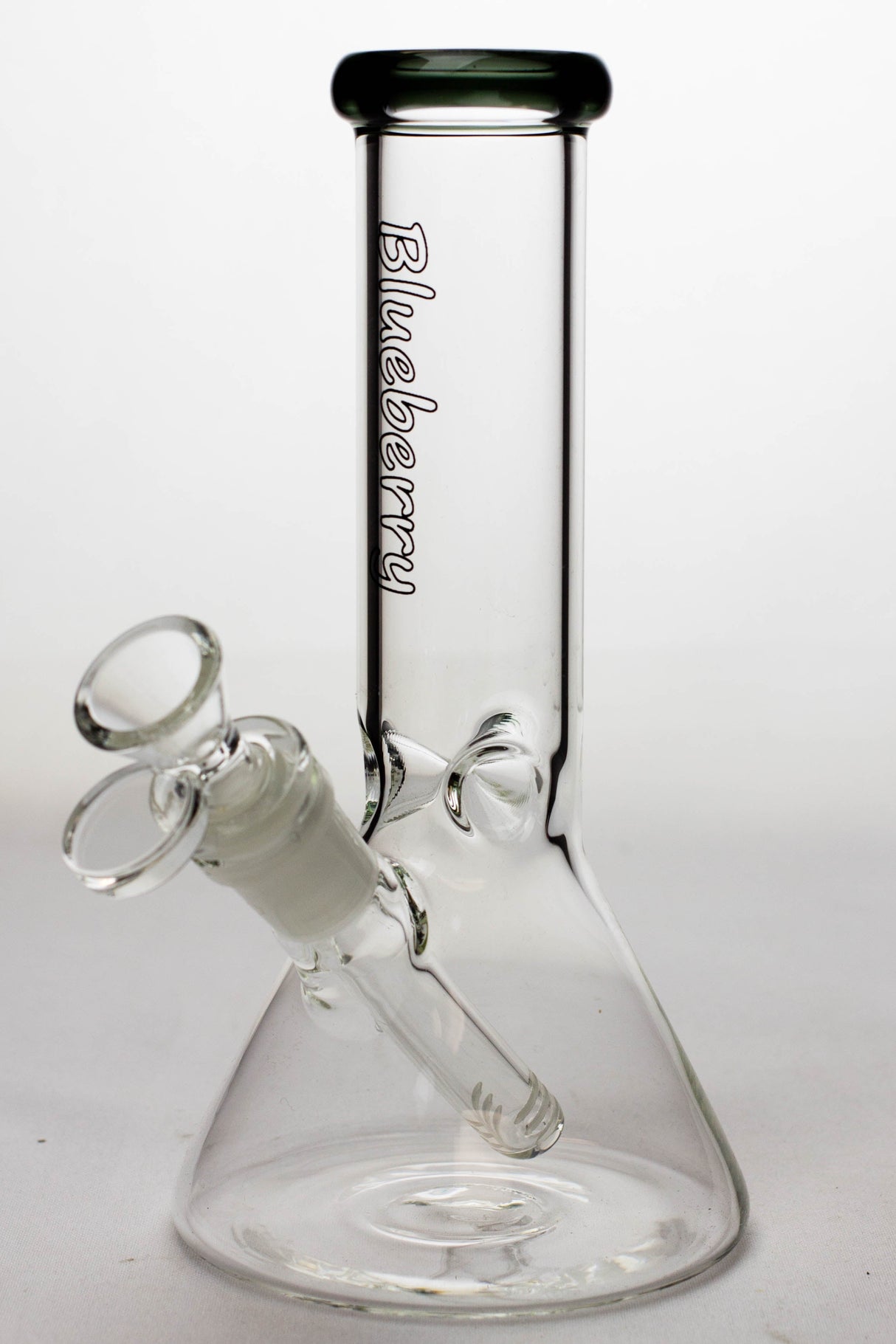 8" Blueberry glass beaker water bong ( N8040 )