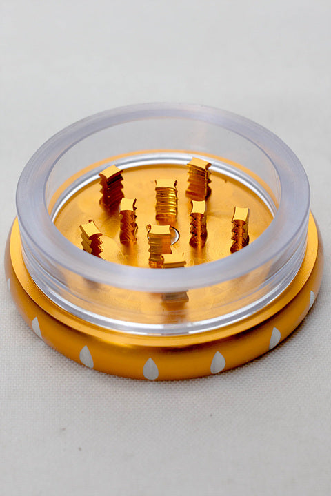 2 parts Genie aluminium herb grinder - Concave