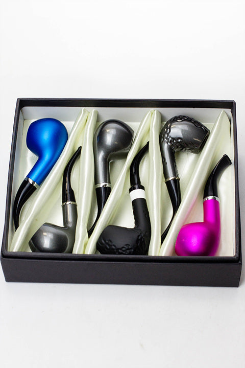 Sherlock durable plastic pipe in a display case-WP140 - Display of 6