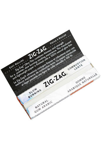 ZIG-ZAG Ultra Thin Papers 1 1/4 - 25 packs