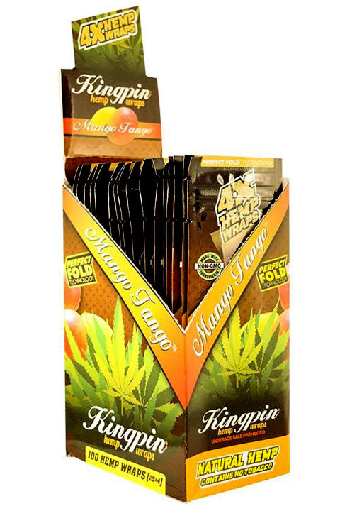 Kingpin Hemp Wraps - 25 packs