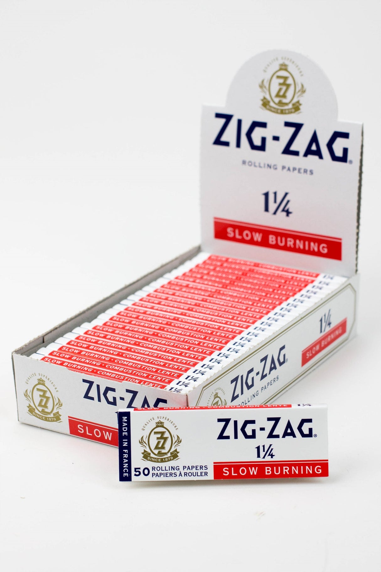 Zig-Zag White 1 1/4 Papers - 25 packs