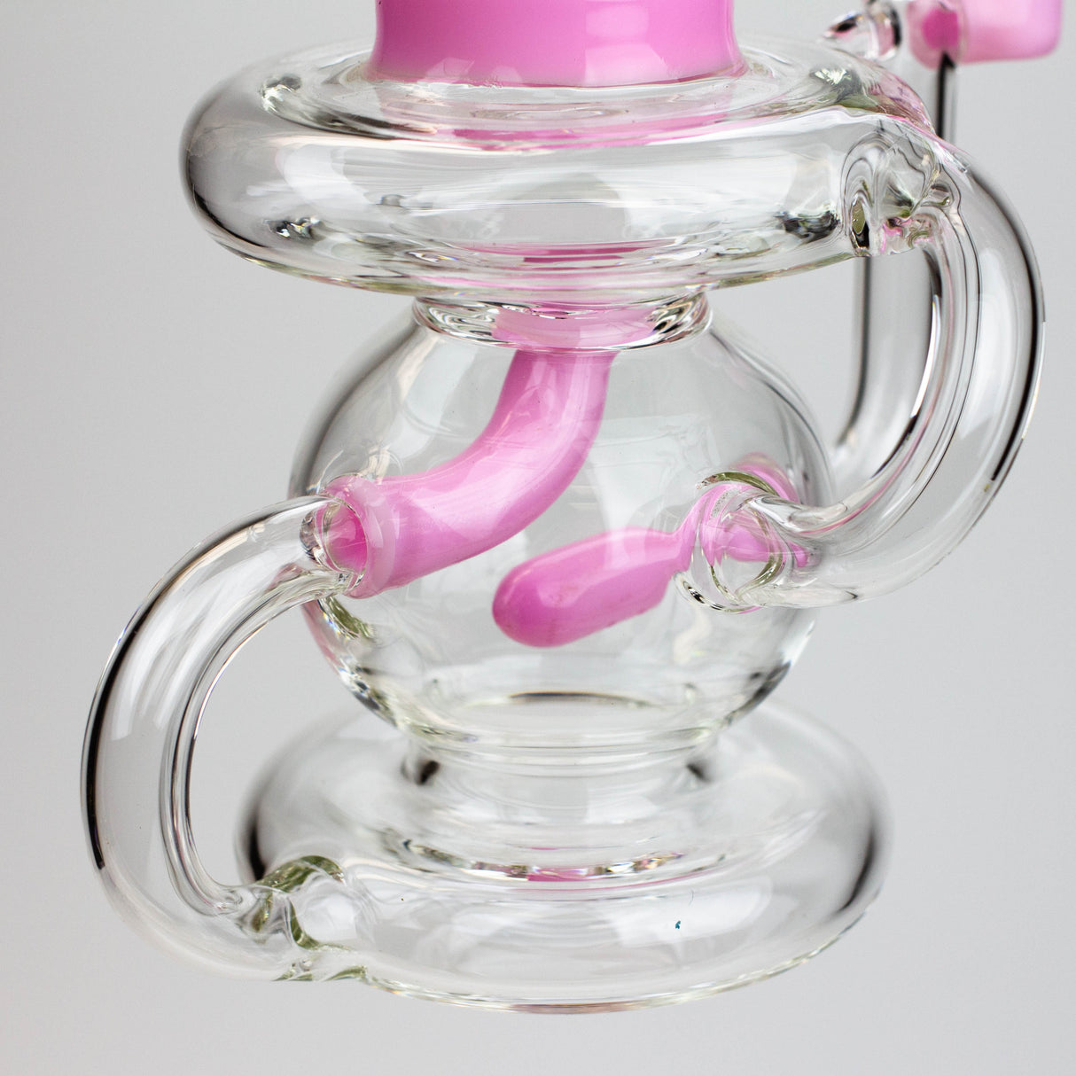 SOUL Glass 8" Recycler Bong – 2-in-1 Dab Rig