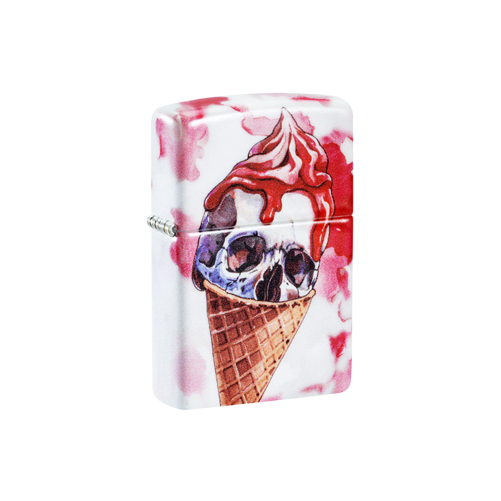 Zippo 46748 Ice Cream Cones Skulls Design