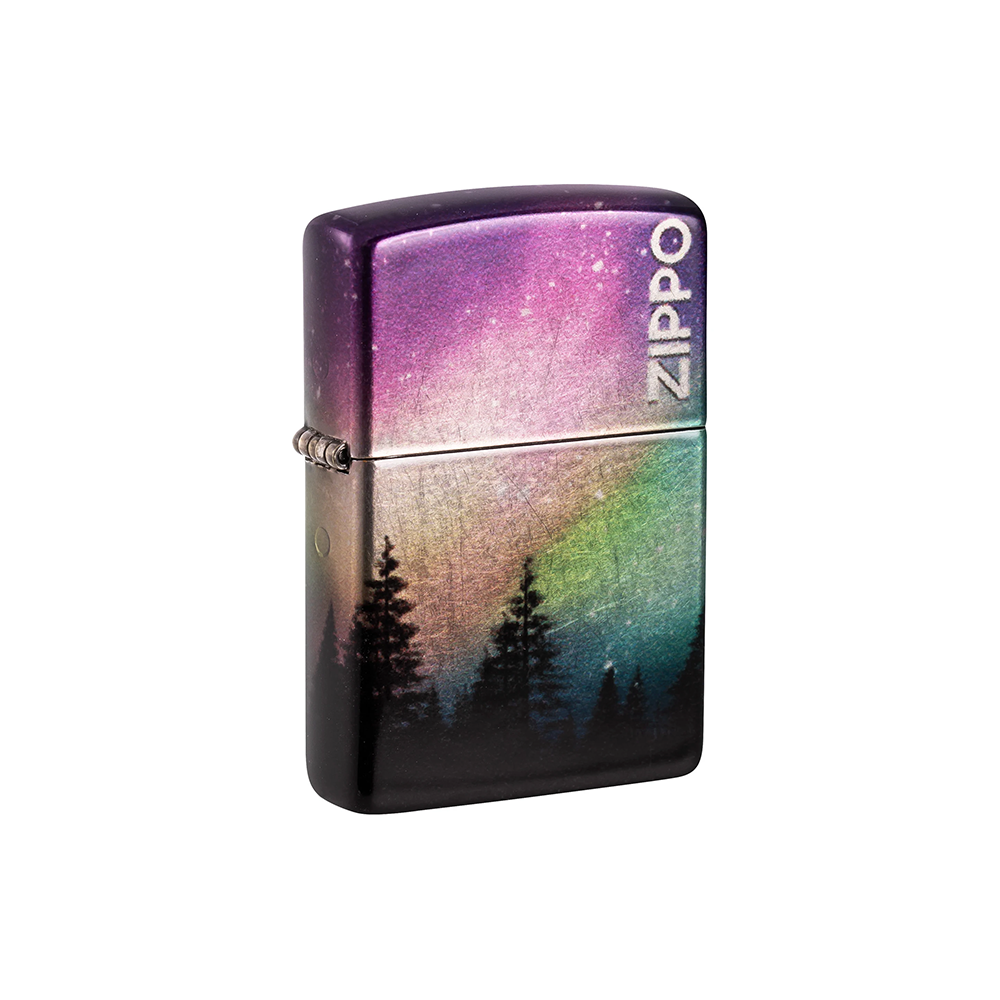 Zippo 48771 Northern Lights Colorful Sky Design