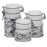UFO Design Glass Storage Jar-Multiple Sizes Available [SMKZ-141]