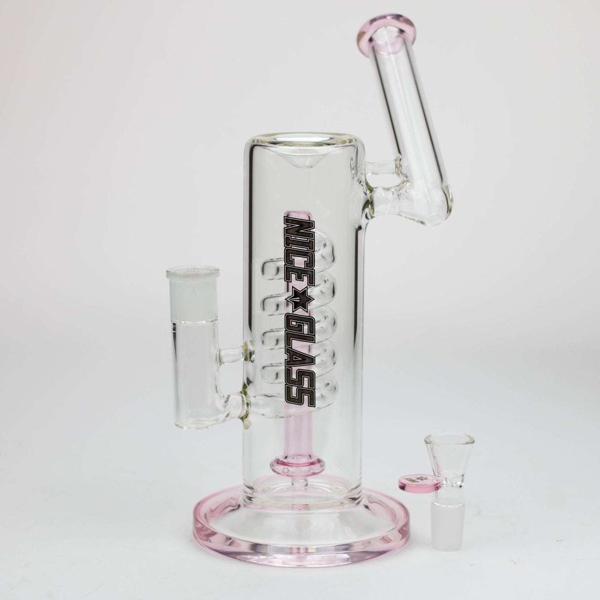 NG-10.5 inch Spiral Perc Bubbler [YN1052]