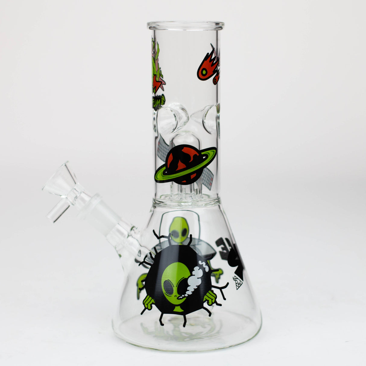 Glass Ice Bong Percolator Stickers