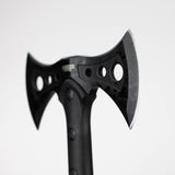 15.5" All  Black Tactical Axe Double Blade Head [13463]
