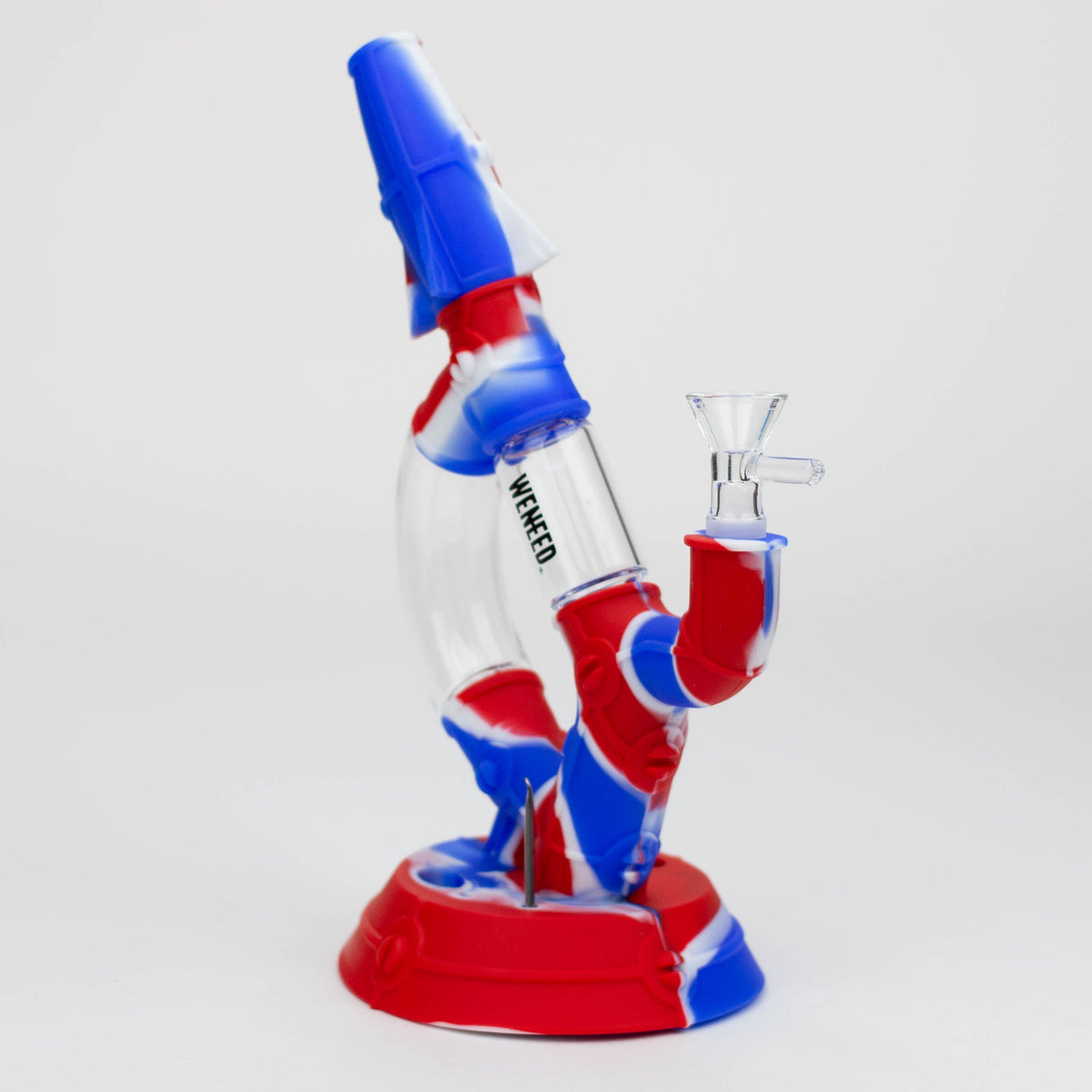 WENEED®- 8" D Lab Silicone bong Set