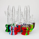 WENEED®- 9" Silicone Cactus bong