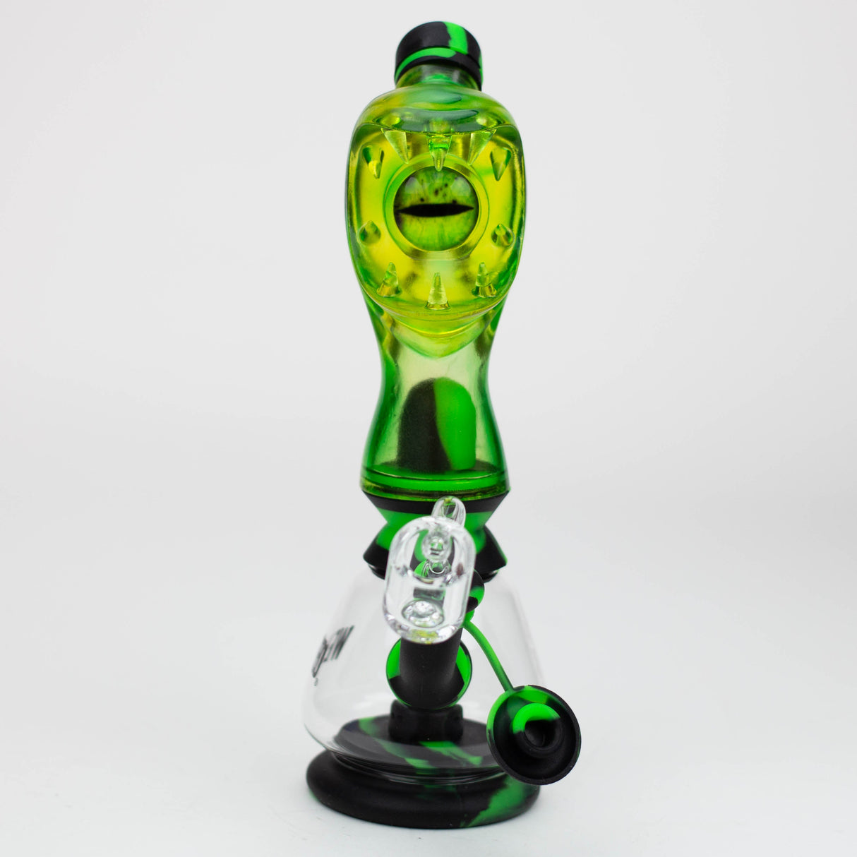 WENEED®- 9'' Leak Proof Monster Eyes Silicone Rig