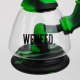 WENEED®- 9'' Leak Proof Monster Eyes Silicone Rig