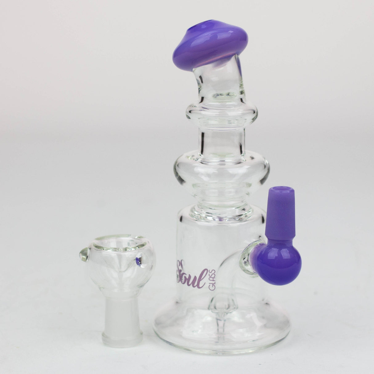 6" SOUL Glass mini bong [S2074]