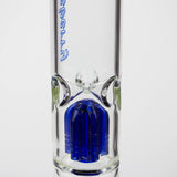 Blueberry-15 inch Double Tree Perc Beaker [S387]