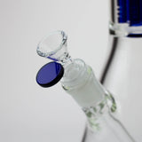 Blueberry-15 inch Double Tree Perc Beaker [S387]