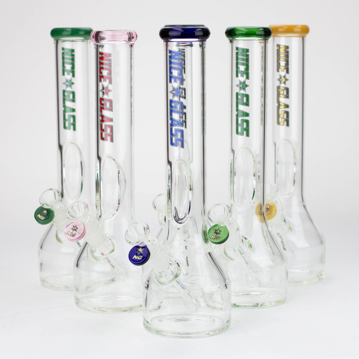 NG-13 inch RoundBase Beaker with Elbow [YN1132]