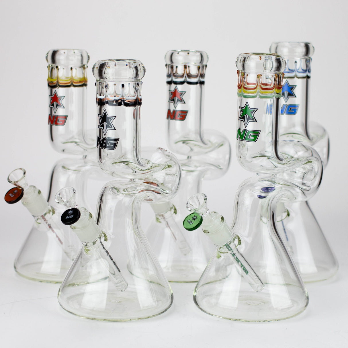 NG-12 inch Zig-zag Beaker [G1105]